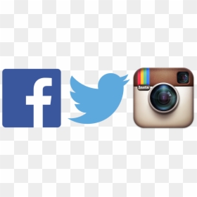 Instagram Snapchat Facebook Twitter, HD Png Download - social media icons png transparent