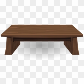 Wooden Table Vector Png, Transparent Png - desk png