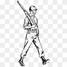 Marching Soldier, HD Png Download - soldier png