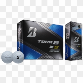 Bridgestone Tour B Xs Ball, HD Png Download - golf ball png