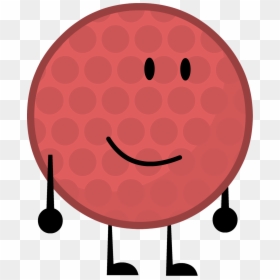 Bfdi Recommended Characters Ball, HD Png Download - golf ball png