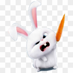 Secret Life Of Pets Snowball Carrot, HD Png Download - bunny png