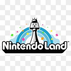 Nintendo Land Logo, HD Png Download - nintendo logo png