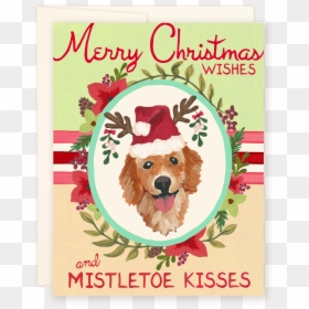 Christmas Card, HD Png Download - mistletoe png