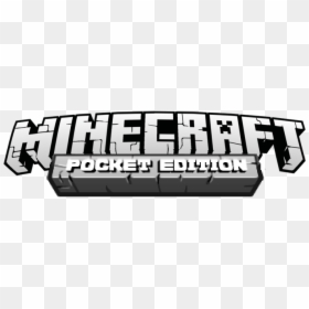 Minecraft Pocket Edition Png, Transparent Png - minecraft logo png