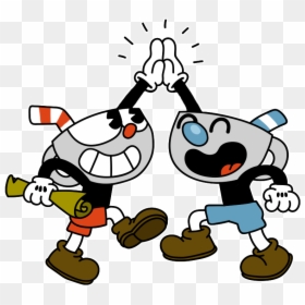 Cuphead And Mugman Png, Transparent Png - cuphead png