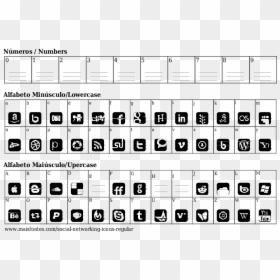 Number, HD Png Download - networking icons png