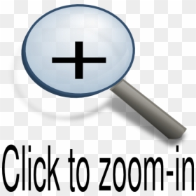 Click To Zoom Icon, HD Png Download - zoom icon png