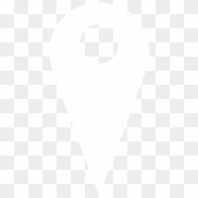 White Pin Drop Icon, HD Png Download - place icon png