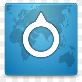 Browser Icon Square, HD Png Download - planet icon png