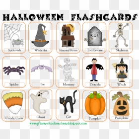 Halloween Flashcards For Preschoolers, HD Png Download - holloween png