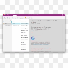 Screenshot, HD Png Download - onenote png