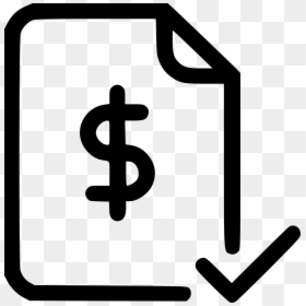Finance Document Icon, HD Png Download - financial icon png