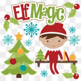 Christmas Elf On The Shelf Clipart, HD Png Download - christmas png files