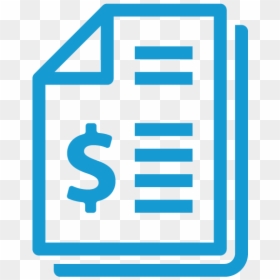 Invoice Clipart Png, Transparent Png - financial icon png