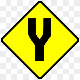 Fork In The Road Sign Png, Transparent Png - fork icon png