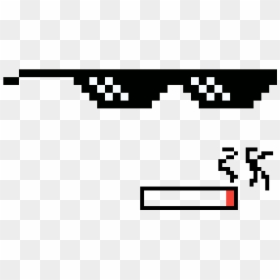 Thug Life Sunglasses, HD Png Download - oculos deal with it png