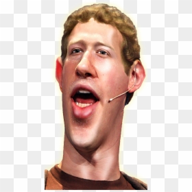 Mark Zuckerberg Transparent, HD Png Download - mark zuckerberg face png