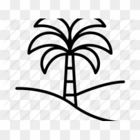 Icon, HD Png Download - palm trees clipart png