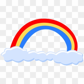 Simple Rainbow Transparent Background, HD Png Download - free rainbow png