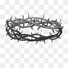 Catholic Crown Of Thorns, HD Png Download - free crown png