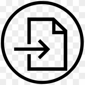 Log Search Icon Png, Transparent Png - arrow png file