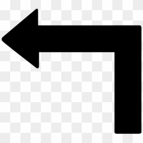 Left Turn Arrow Icon, HD Png Download - arrow png file