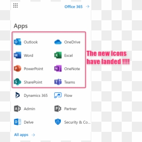 Nowe Ikony Office 2019, HD Png Download - sharepoint icon png