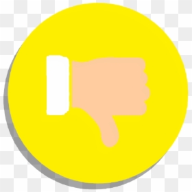 Circle, HD Png Download - dislike button png