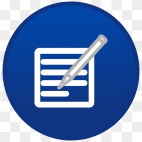 Edit Button Icon Png, Transparent Png - blue subscribe button png