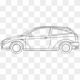 City Car, HD Png Download - car elevation png