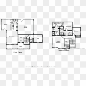 Floor Plan, HD Png Download - car elevation png