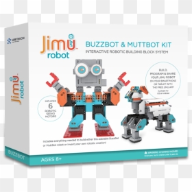 Jimu Robot Buzzbot And Muttbot Kit, HD Png Download - android robot png