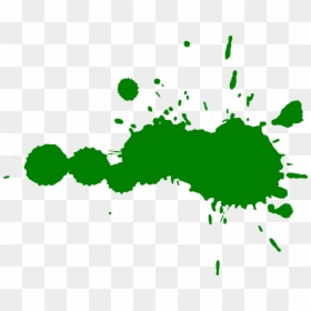 Green Paint Splatter Png, Transparent Png - splash of paint png