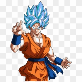 Super Saiyan Blue Goku Png, Transparent Png - goku ssj blue png