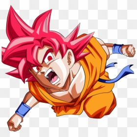 Anime Goku Dragon Ball Super, HD Png Download - goku ssj blue png