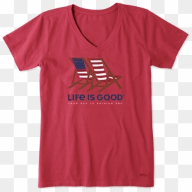 Womens Pink T Shirt, HD Png Download - patriotic banner png
