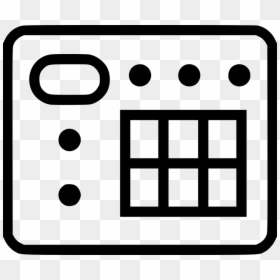 Drum Machine Icon Png, Transparent Png - machine icon png
