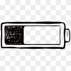 Hand Drawn Battery Png, Transparent Png - hand drawn square png