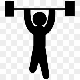 Weightlifting Olympic Symbol, HD Png Download - weightlifter png