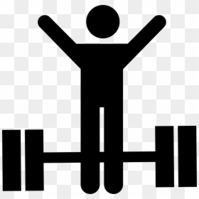 Weightlifter Icon, HD Png Download - weightlifter png