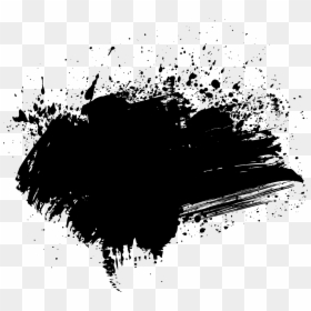 Black Stain Png, Transparent Png - ink smudge png