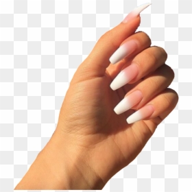 Acrylic Nails Meme Png, Transparent Png - nail.png