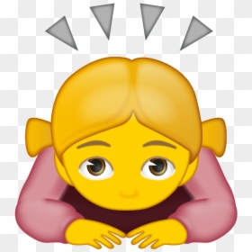 Emoji 🙇 ♀, HD Png Download - bowing png