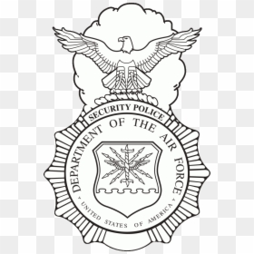 Us Air Force Security Forces Badge, HD Png Download - airforce png