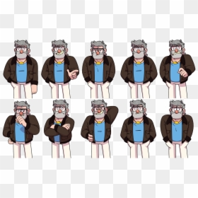 Grunkle Dating Sim Stan, HD Png Download - kiki png