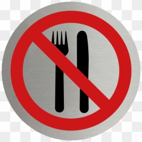 No Eating In The Kitchen, HD Png Download - food symbol png