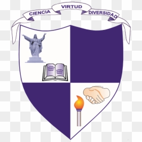 Escudo Institucion Educativa El Salvador, HD Png Download - bandera el salvador png
