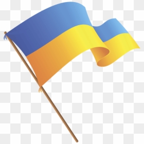 Ukrainian Flag Pole Png, Transparent Png - ukraine flag png
