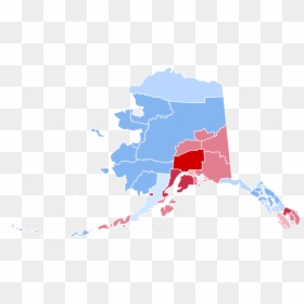 Alaska Election Results 2018, HD Png Download - world outline png